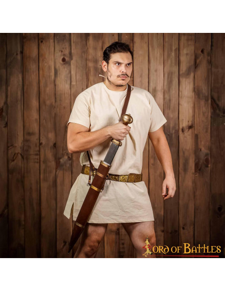 Roman sword type gladius leather sheath Roman sword type gladius leather sheath