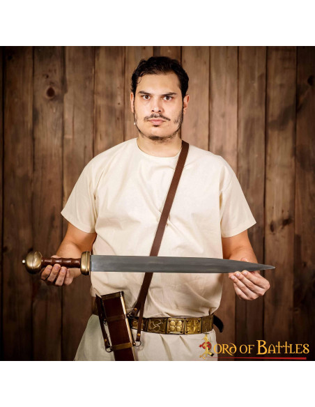 Roman sword type gladius leather sheath Roman sword type gladius leather sheath