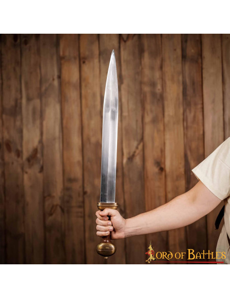 Roman sword type gladius leather sheath Roman sword type gladius leather sheath