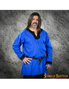 Viking tunic blue-black Sigurd model