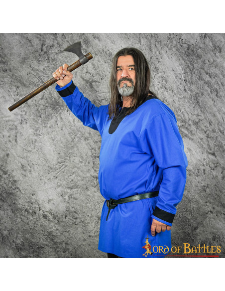 Viking tunic blue-black Sigurd model
