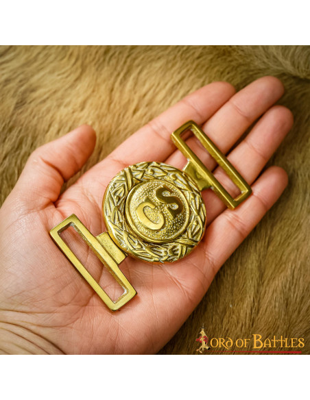 Confederate Officers Civil War Brass...