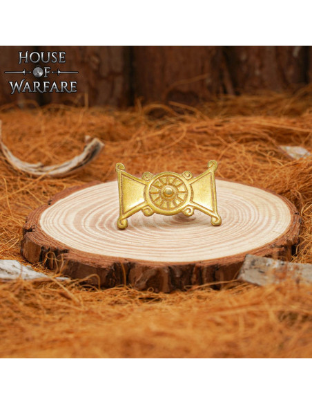 Solid brass Viking decoration