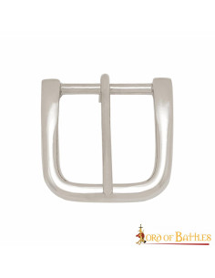 Classic steel buckle (4.3 x 4.2 cm.)