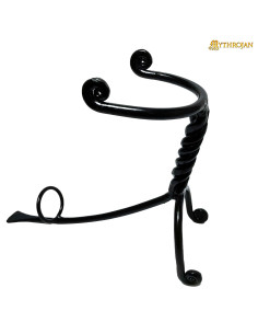 Iron support for medieval horn (250 - 650 ml.)