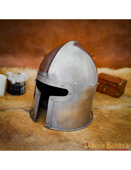 Medieval barbuta Italian style 15th...