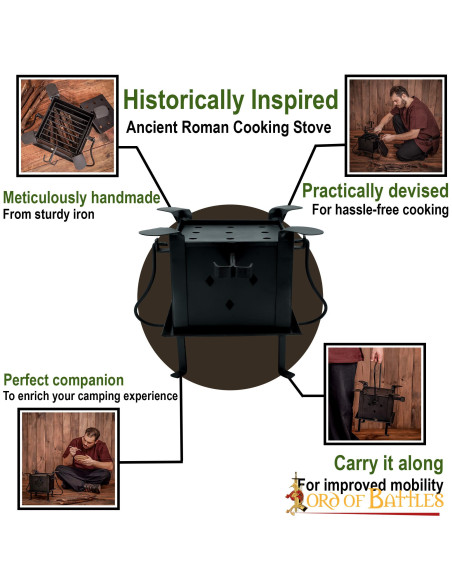 Ancient Roman kitchen and grill (21 x...