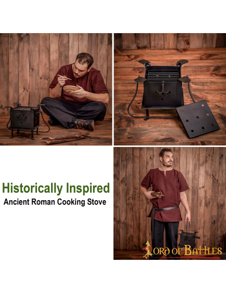 Ancient Roman kitchen and grill (21 x...