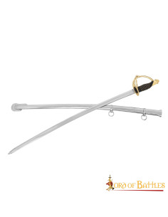 American cavalry saber with steel sheath 2