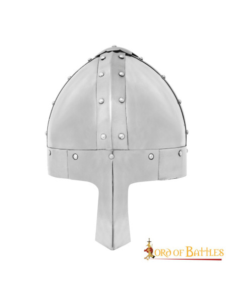 Medieval Norman steel helmet with...
