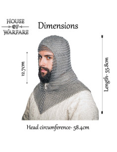 Stainless steel chain mail executioner. (8mm) 2