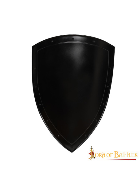 Smooth black shield to paint (60.9 cm.)