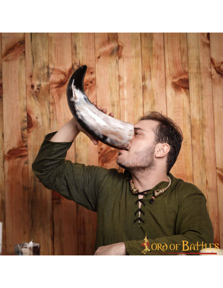 Viking drinking horn large size