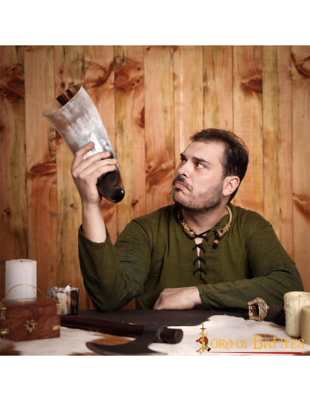 Viking drinking horn large size