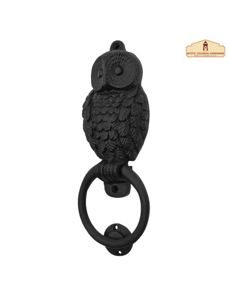 Medieval baroque owl style knocker,... Medieval baroque owl style knocker,...