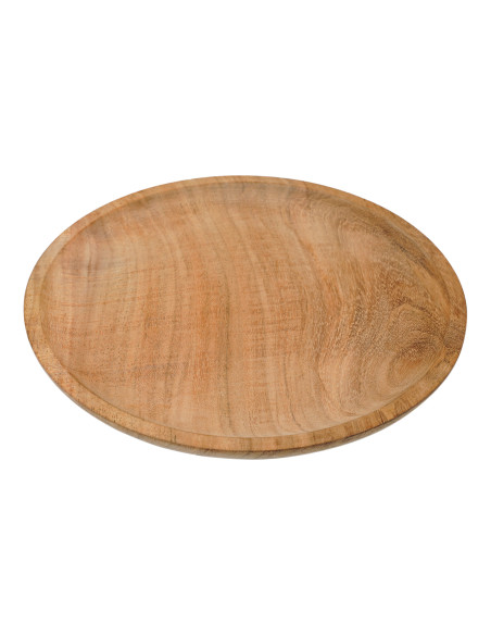 Medieval wooden plate (23 cm diameter)