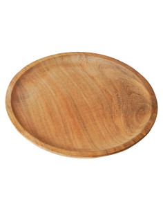 Medieval wooden plate (23 cm diameter) 2