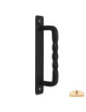 Medieval castle iron door handle (16.2 cm.)