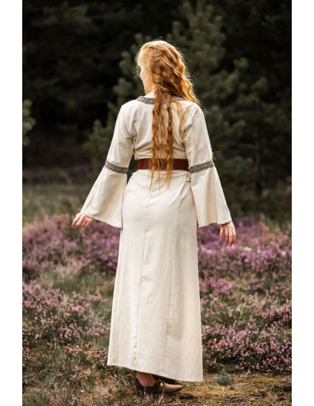 Medieval dress woman Angie, natural...