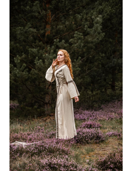 Medieval dress woman Angie, natural...