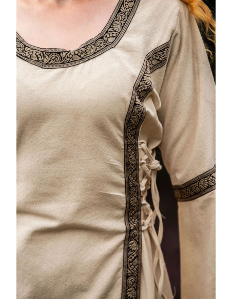 Medieval dress woman Angie, natural...