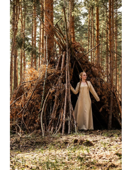 Viking woman dress model Lina,...