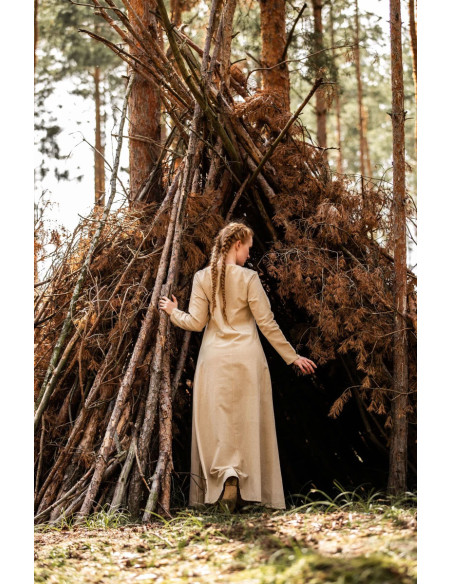 Viking woman dress model Lina,...