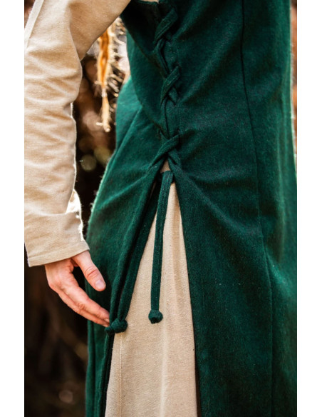 Medieval Viking Aila apron in wool,... Medieval Viking Aila apron in wool,...