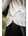 Natural white Morgan medieval blouse