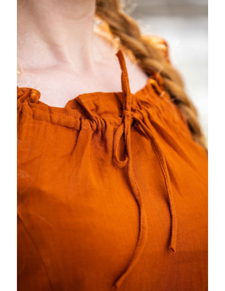 Adele Sleeveless Medieval Blouse,...