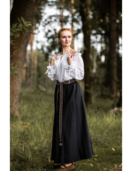Medieval skirt Diana model, black Medieval skirt Diana model, black