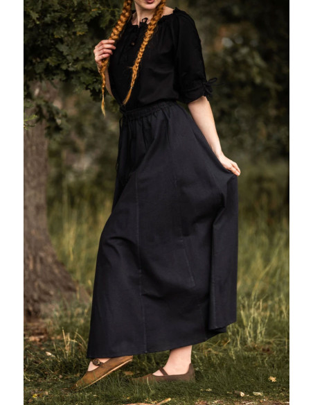 Medieval skirt Diana model, black Medieval skirt Diana model, black