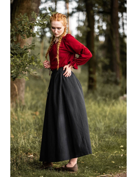 Medieval skirt Diana model, black Medieval skirt Diana model, black