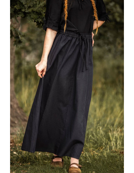 Medieval skirt Diana model, black Medieval skirt Diana model, black