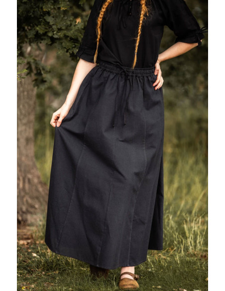 Medieval skirt Diana model, black Medieval skirt Diana model, black