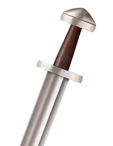 Functional single-edged Viking sword,...