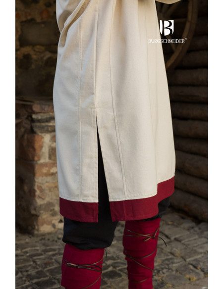 Rus Tobiasz tunic, natural-burgundy...