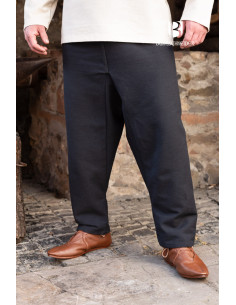 Russian Yaroslav pants in black