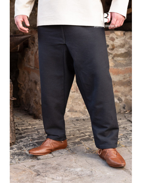 Russian Yaroslav pants in black