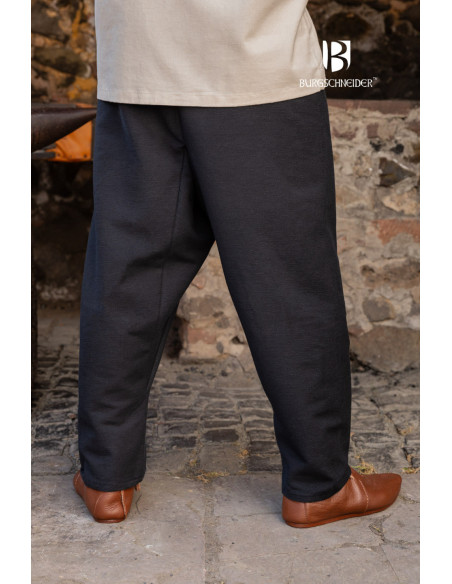 Russian Yaroslav pants in black