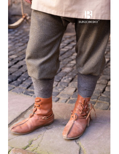 Viking pants model Rus Ivar, Grey-Olive