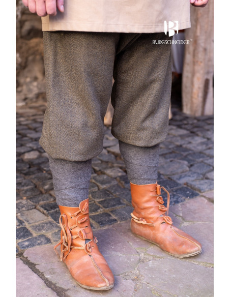 Viking pants model Rus Ivar, Grey-Olive