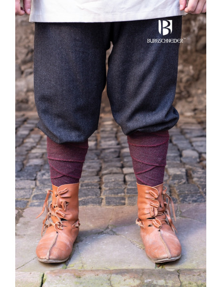 Viking pants model Rus Ivar, Black-Gray