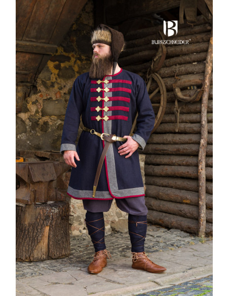 Medieval coat Rus Kosma model, Dark... Medieval coat Rus Kosma model, Dark...