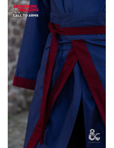 Sorcerer's Battle Skirt, Dark Blue-Burgundy 2