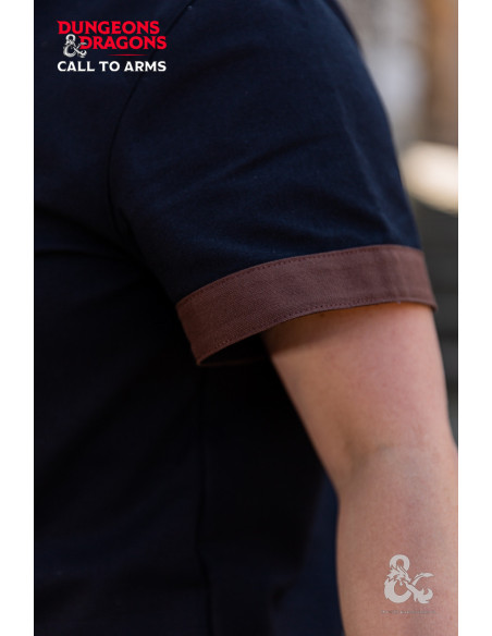 Medieval Rogue shirt, black-brown