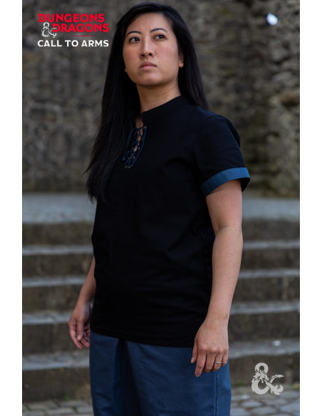 Medieval Rogue shirt, black-blue