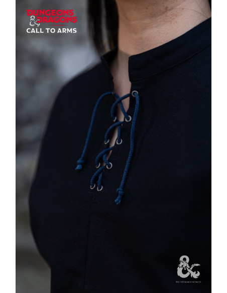 Medieval Rogue shirt, black-blue