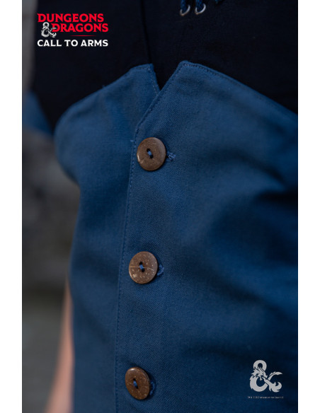 Medieval vest with Rogue hood,...