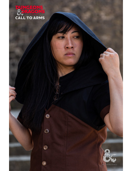 Medieval vest with Rogue hood,... Medieval vest with Rogue hood,...